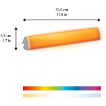 WiZ WiZ Linear bar, 5.5W, 2200-6500 (RGB), IP20, white