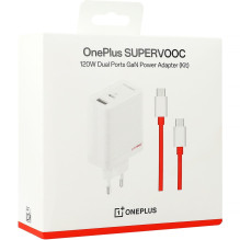 OnePlus SUPERVOOC 120W Dviejų prievadų maitinimo adapteris