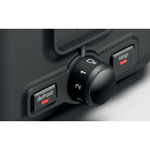 Bosch TAT3P420DE Kompaktiškas skrudintuvų duonos aparatas DesignLine iš nerūdijančio plieno / Black Bosch TAT3P420DE Kompaktiškas skrudintuvų duonos aparatas DesignLine iš nerūdijančio plieno / Black