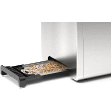 Bosch TAT3P420DE Toaster Compact DesignLine Stainless Steel / Black