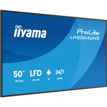 IIYAMA 125.7cm(49.5 ") LH5064UHS-B1AG 16:9 2xHDMI+1xUSB-C 4K (Speditionsversand)
