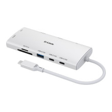 D-Link 10-in-1 USB-C Hub DUP-A01 (weiß)