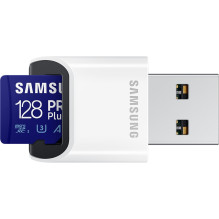 Samsung PRO Plus SDXC atminties kortelė 128GB Samsung PRO Plus SDXC atminties kortelė 128GB