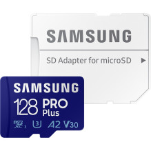 Samsung PRO Plus SDXC atminties kortelė 128GB Samsung PRO Plus SDXC atminties kortelė 128GB
