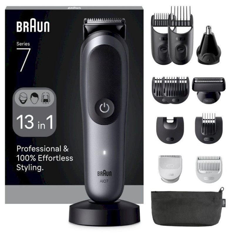 Braun 80789908 hair clipper Dark Gray 21 Lithium-ion (Li-Ion)