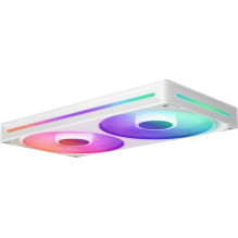 NZXT F280 RGB CORE Vieno rėmelio balta