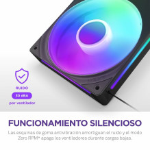NZXT F240 RGB CORE Vieno kadro šviesa juoda NZXT F240 RGB CORE Vieno kadro šviesa juoda