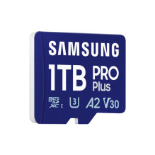 Samsung PRO Plus MicroSDXC kortelė 1 TB U3 A2 V30 ( MB-MD1T0SB / WW) Samsung PRO Plus MicroSDXC kortelė 1 TB U3 A2 V30 ( MB-MD1T0SB / WW)
