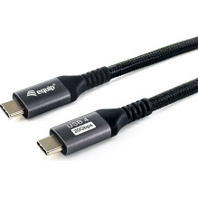 USB-C cable EQUIP Equip USB-C 4.0 - C St / St 2.00m 5A 4K / 60Hz White USB-C cable EQUIP Equip USB-C 4.0 - C St / St 2.00m 5A 4K / 60Hz White