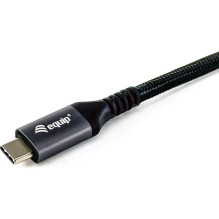 USB-C laidas EQUIP Equip USB-C 4.0 - C St / St 2.00m 5A 4K / 60Hz Balta USB-C laidas EQUIP Equip USB-C 4.0 - C St / St 2.00m 5A 4K / 60Hz Balta