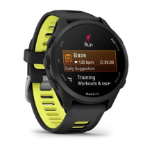 Garmin Forerunner 170 3.05 cm (1.2") AMOLED 30 mm Digital 390 x 390 pixels Touchscreen Black GPS (satellite)