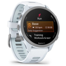 Garmin Forerunner 170 Music 3.05 cm (1.2") AMOLED 42 mm Digital 390 x 390 pixels Touchscreen White GPS (satellite)