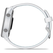 Garmin Forerunner 170 Music 3.05 cm (1.2") AMOLED 42 mm Digital 390 x 390 pixels Touchscreen White GPS (satellite)