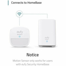 eufy Security judesio jutiklis, baltas eufy Security judesio jutiklis, baltas