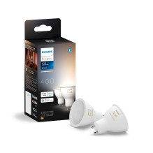 Philips Hue White Ambiance GU10 double pack 2x350lm Philips Hue White Ambiance GU10 double pack 2x350lm