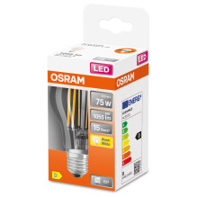Osram LED-Lampe RETROFIT CLASSIC A 75 7.5 W warmweiß Osram LED-Lampe RETROFIT CLASSIC A 75 7.5 W warmweiß