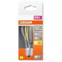 Osram LED-Lampe RETROFIT CLASSIC A 75 7.5 W warmweiß Osram LED-Lampe RETROFIT CLASSIC A 75 7.5 W warmweiß