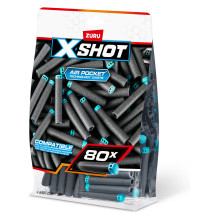 ZURU XSHOT Excel - Nachfllpackung 80 Darts