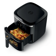 Bosch Serie 6 MAFS2671B, Heißluftfritteuse, 7,2 l, 1,8 kg, 0,5 h, 40 °C, 200 °C
