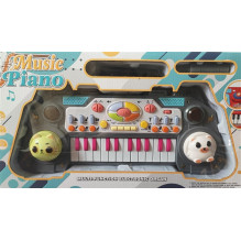 Elektrinis pianinas su mikrofonu Music Piano 8828 Elektrinis pianinas su mikrofonu Music Piano 8828