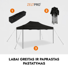 Shopping Tent 3x2 Red Zeltpro EKOSTRONG