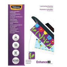Fellowes Enhance 80 100pcs Fellowes Enhance 80 100pcs