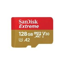 SANDISK Extreme 128GB microSDXC + SD Adapter