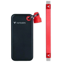Verbatim Pocket SSD USB 3.2 Gen 2 1TB Black / Red