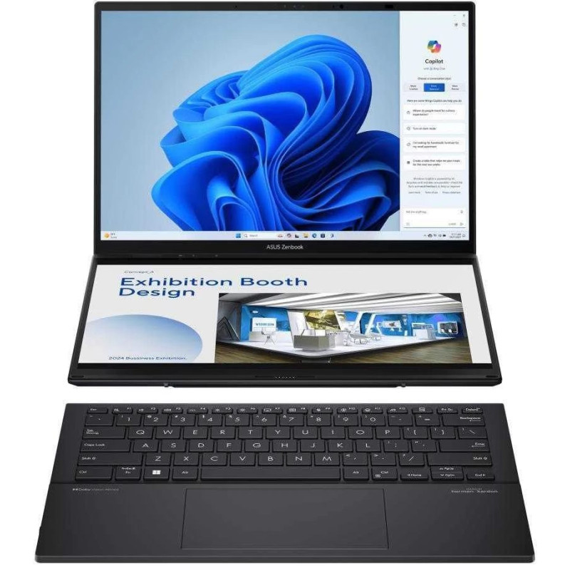 ASUS Zenbook Duo UX8406CA-PZ009W Intel Core Ultra 9 285H Hybrid (2-in-1) 35.6 cm (14") Touchscreen 3K 32 GB LPDDR5x