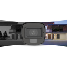 4-in-1 Hilook by Hikvision 8MP TVI-B8M-20DL Black Tube Camera 2.8mm 4-in-1 Hilook by Hikvision 8MP TVI-B8M-20DL Black Tube Camera 2.8mm