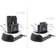 Docking station Delock USB 10 Gbps docking station for 2.5" / 3.5" SATA HDD / SSD or M.2 NVME PCIe or SATA SSD