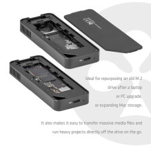 Hard drive enclosure Club 3D CLUB3D SSD enclosure M.2 black (CAC-2510)