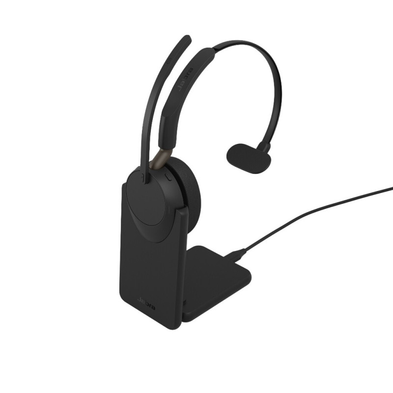 Headset Jabra Evolve3 65 UC Mono with Link 390a and charging station Black