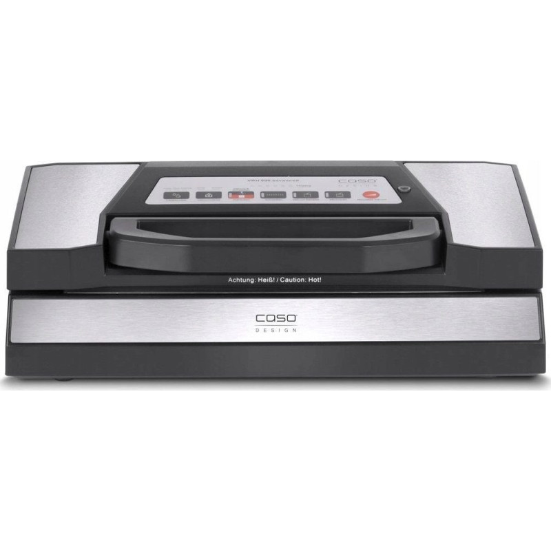 Caso Bar Vacuum sealer VR 690 advanced Power 130 W Temperature control Black / Stainless steel
