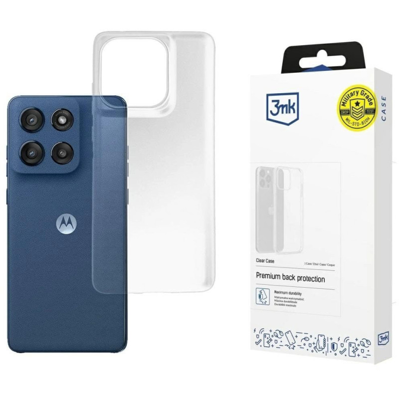 Motorola Moto Edge 60 / 60 Fusion - 3mk Clear Case