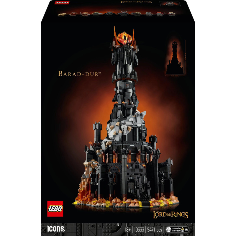 LEGO Piktogramos - Žiedų valdovas - Barad-dûr