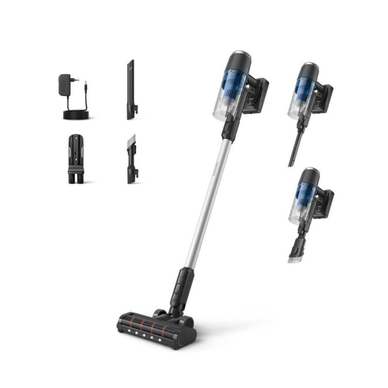 Philips 3000 series XC3032 / 01 stick vacuum / electric broom Battery Dry Bagless Blue