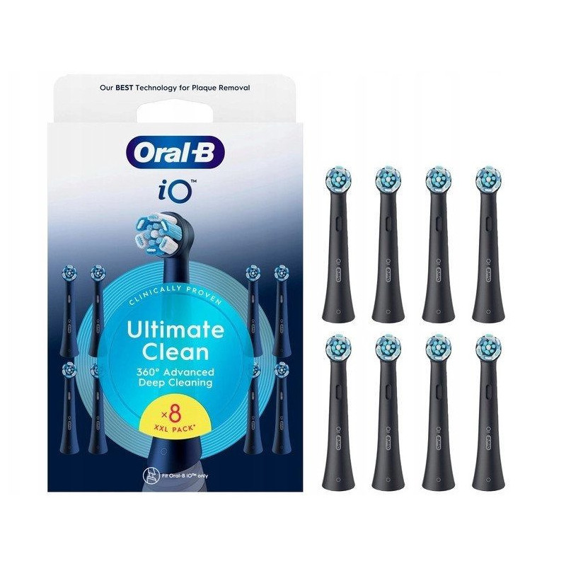 Tooth brush Braun CBF 8 Oral- B UltimateClean Black Tooth Brushes 8 Vnt.