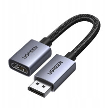 UGREEN 65982S Adapter DisplayPort (male) - HDMI (female) 4K@30Hz 0.2 m DP133
