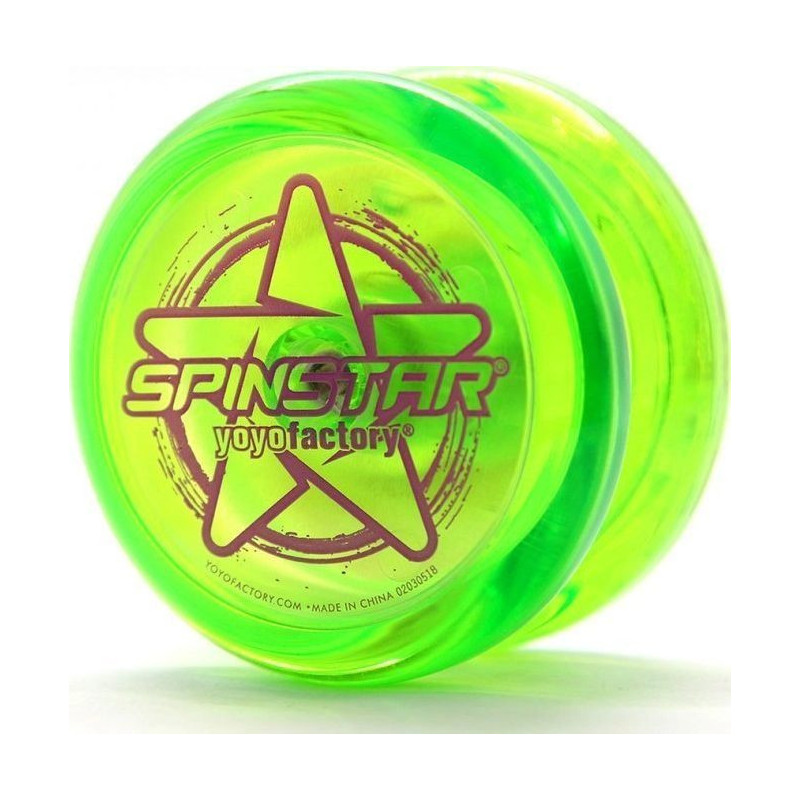 YoYoFactory YO-YO SPINSTRAR Beginner / Proficient Green YO 443