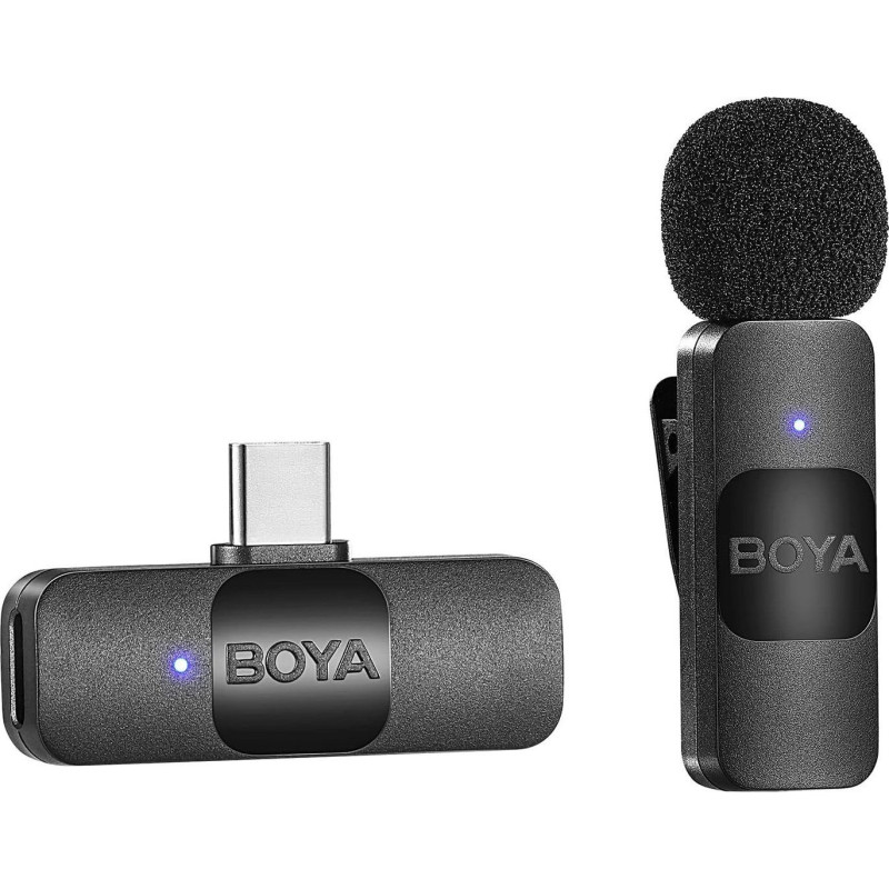 BOYA BY-V10 belaidis mikrofonas, skirtas USB-C