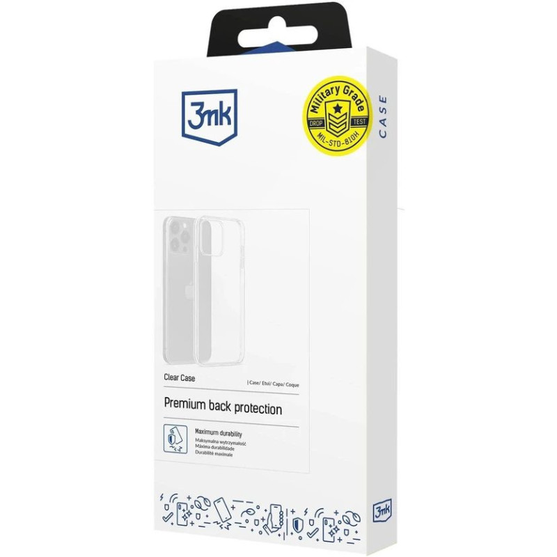 Dėklas 3mk skaidrus 1.2mm Xiaomi 15T Pro dėklas
