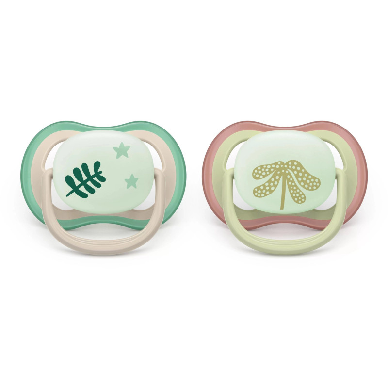 Philips Avent čiulptukas Ultra Air Night NEUTRAL 6-18M ( 2pcs ) SCF376 / 31