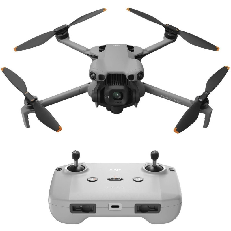 DJI MINI 5 PRO SKRISK DAUGIAU KOMPLEKTAS ( RC-N3 ) 4 rotoriai Kvadrokopteris 50 MP 3840 x 2160 pikselių 2788 mAh Juoda P