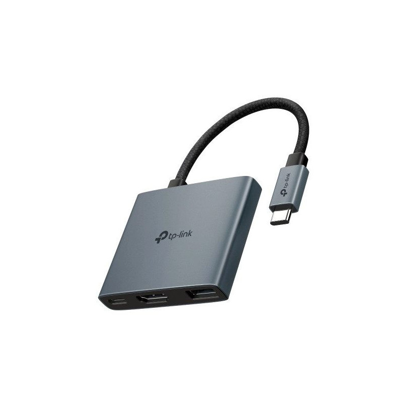 TP-Link UH3020C sąsajos šakotuvas USB Type-C 5000 Mbit/s Pilkas