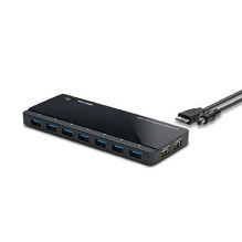TP-Link UH720 USB 3.2 Gen 1 (3.1 Gen 1) Micro -B 5000 Mbit / s juoda