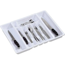 Kesper Sliding cutlery insert for drawer Kesper 29 - 50 cm gray