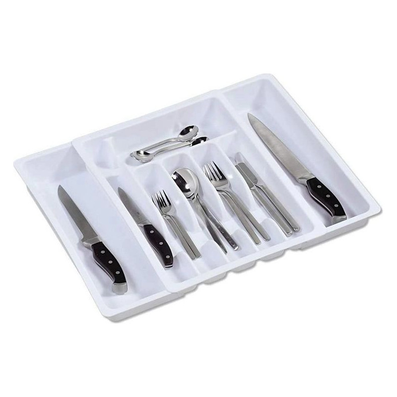 Kesper Sliding cutlery insert for drawer Kesper 29 - 50 cm gray