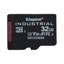 Kingston Technology 32GB microSDHC Industrial C10 A1 pSLC kortelės vienetas be adapterio