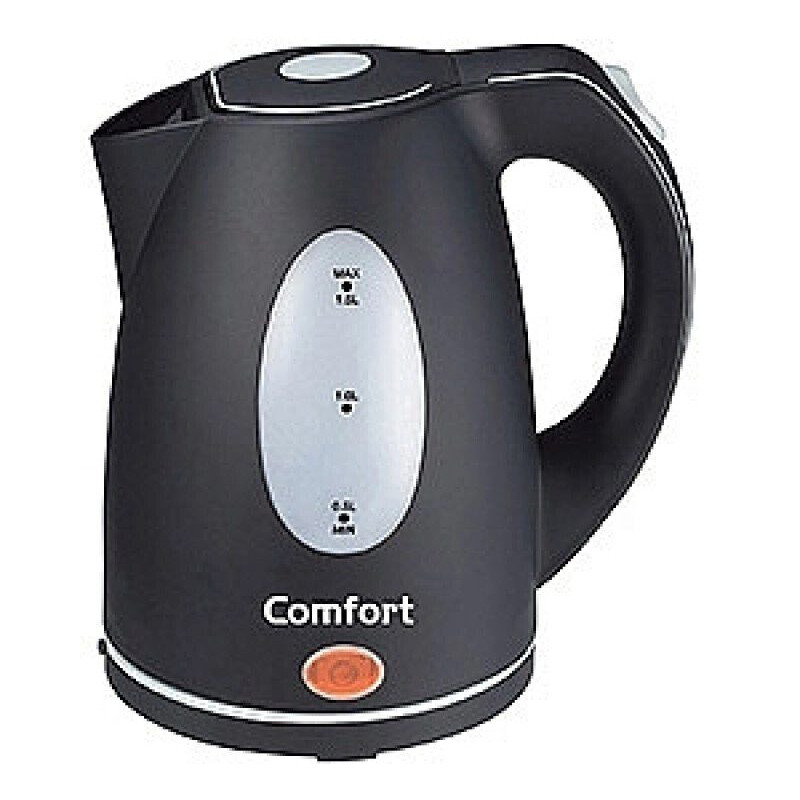 Comfort 1.5l melna ar LED apg. 2000W DG2000-1026BK